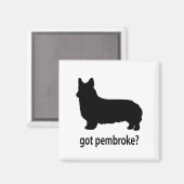 Ik heb Pembroke Corgi Magneet (Voorkant / Achterkant)