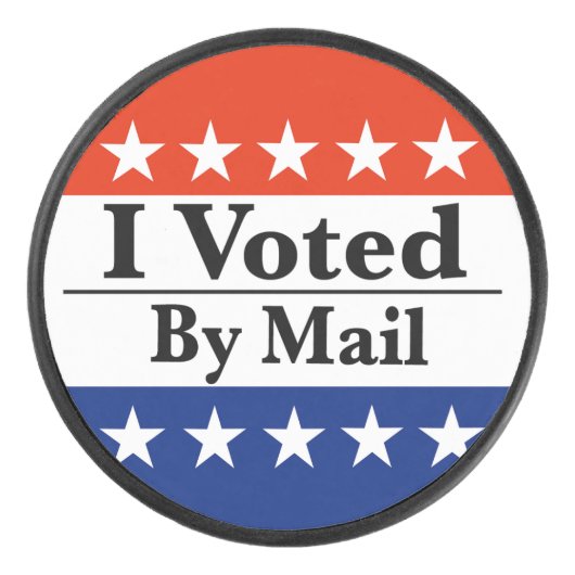 Ik heb per post gestemd hockey puck (Voorkant)