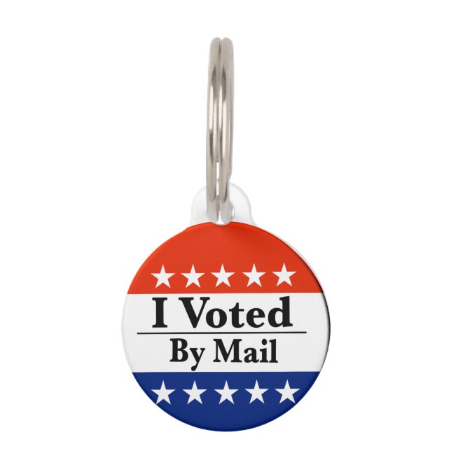 Ik heb per post gestemd huisdierpenning (Voorkant)