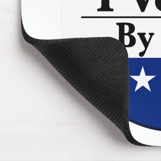 Ik heb per post gestemd muismat (Hoek)