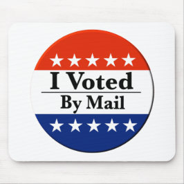 Ik heb per post gestemd muismat