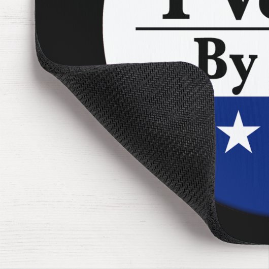 Ik heb per post gestemd muismat (Hoek)