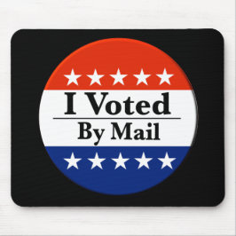 Ik heb per post gestemd muismat