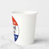 Ik heb per post gestemd papieren bekers (Links)