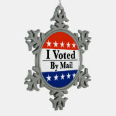 Ik heb per post gestemd tin sneeuwvlok ornament (Links)