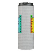 Ik heb periodiek een Drink nodig: Periodiek Tafel Thermosbeker (Achterkant)