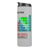 Ik heb periodiek een Drink nodig: Periodiek Tafel Thermosbeker (Geroteerd rechts)