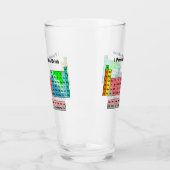 Ik heb periodiek een Drink nodig - Periodieke Tabe Glas (Links)