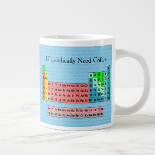 Ik Heb Periodiek Koffie Nodig- Periodiek Systeem Grote Koffiekop