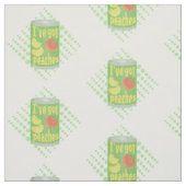 Ik heb perziken van Tin fruit Stof (Swatch)