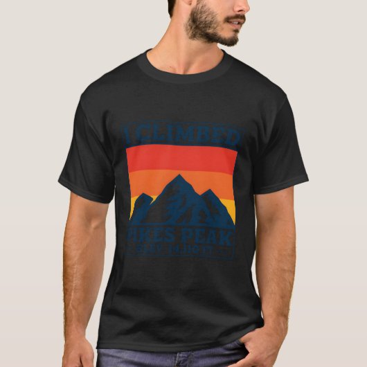 Ik heb Pikes Peak geklommen T-shirt (Voorkant)