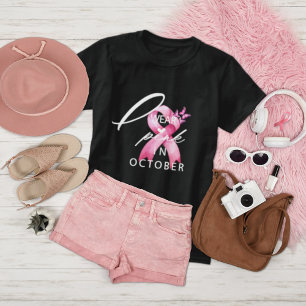 Ik heb Pink Draag in Oktober Breast Cancer Awarene T-shirt