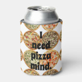 Ik heb pizza geest nodig. blikjeskoeler (Blikje Voorkant)