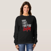 Ik Heb Plan Surfend Statement Outfit Trui (Voorkant volledig)