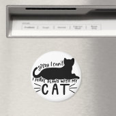 Ik heb plannen met mijn kat magneet (Insitu (Vaatwasser))