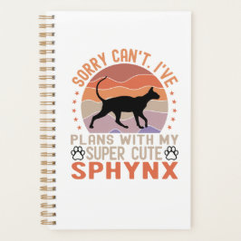 Ik heb plannen met mijn Sphynx kat Planner