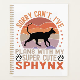 Ik heb plannen met mijn Sphynx kat Planner