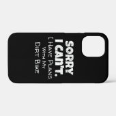 Ik heb plannen met mijn vuile bike Gift Case-Mate iPhone Case (Achterkant (horizontaal))