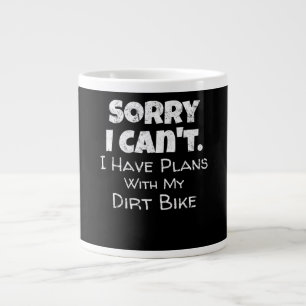 Ik heb plannen met mijn vuile bike Gift Grote Koffiekop