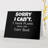 Ik heb plannen met mijn vuile bike Gift Kaart (Gele Bloem)