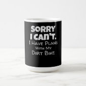 Ik heb plannen met mijn vuile bike Gift Magische Mok (Midden)