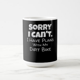 Ik heb plannen met mijn vuile bike Gift Magische Mok