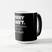 Ik heb plannen met mijn vuile bike Gift Magische Mok (Voorkant rechts)