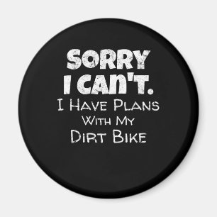 Ik heb plannen met mijn vuile bike Gift Magneet