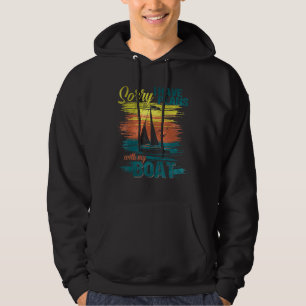 Ik heb plannen met m'n boot. hoodie
