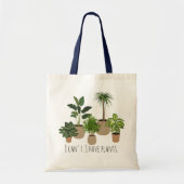 Ik heb Planten Funny Planten Lover Canvas tas (Voorkant)