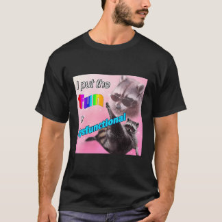 Ik heb plezier gemaakt in disfunctionele buidelrat t-shirt