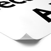 Ik heb plezier op het werk omdat ik een verpleegst poster (Hoek)