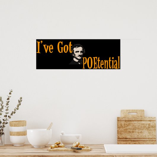 Ik heb POEtential Poster (Keuken)