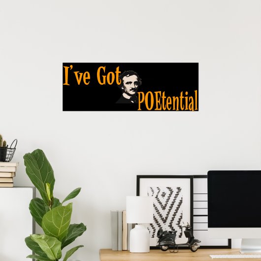 Ik heb POEtential Poster (Thuiskantoor)