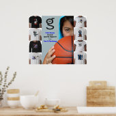 Ik heb Poster van Game van G Clothing. (Keuken)