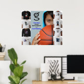 Ik heb Poster van Game van G Clothing. (Thuiskantoor)