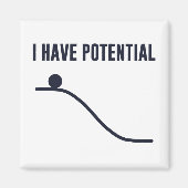 Ik heb potentiële energie magneet (Voorkant)