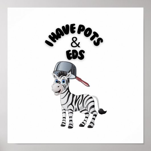 IK HEB POTS & EDS POSTER (Voorkant)