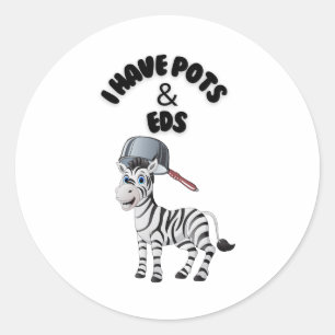 IK HEB POTS & EDS RONDE STICKER