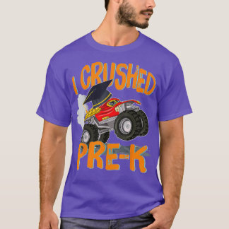 Ik heb Prek Monster Truck Afstuderen overspoeld op T-shirt