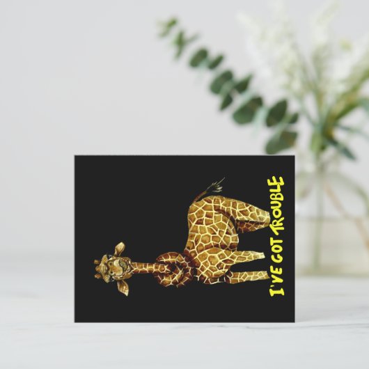 Ik heb problemen briefkaart (Staand voorkant)