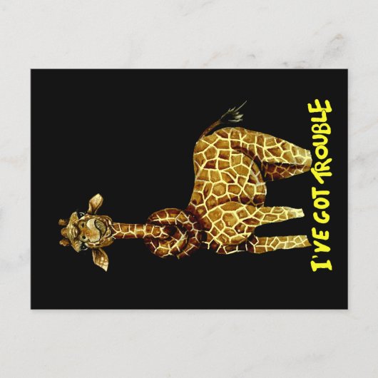 Ik heb problemen briefkaart (Voorkant)