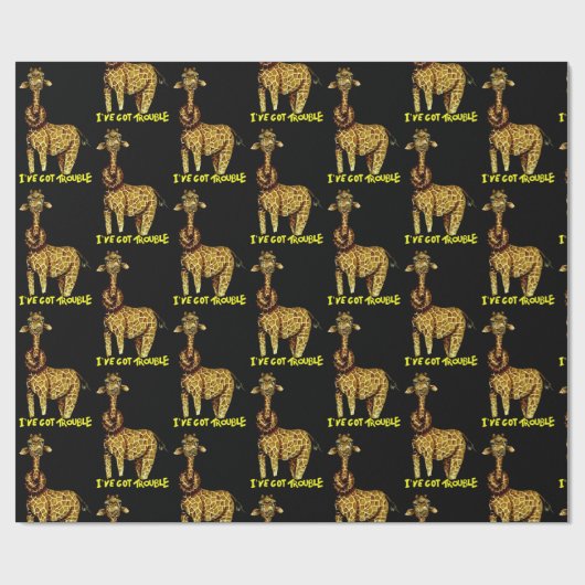 Ik heb problemen cadeaupapier (Vlak)