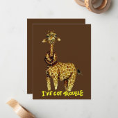 Ik heb problemen notitiekaartje (Voorkant / Achterkant in situ)