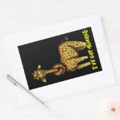 Ik heb problemen rechthoekige sticker (Envelop)