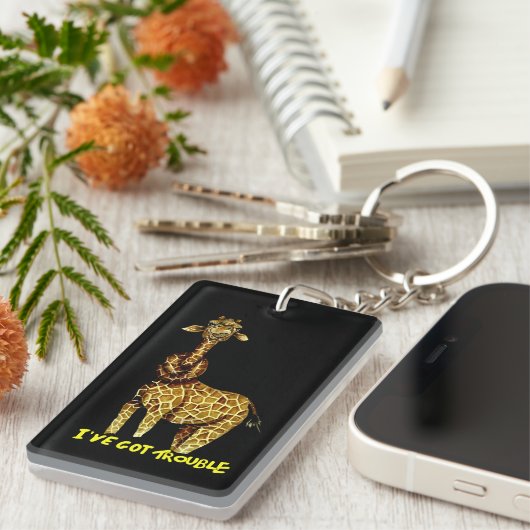 Ik heb problemen sleutelhanger (Voorkant Rechts)