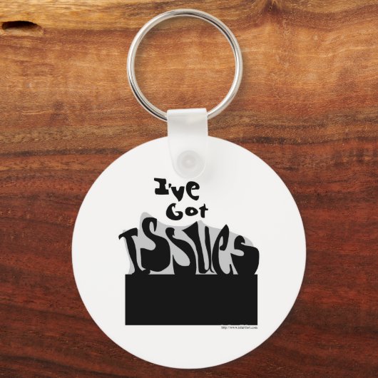 Ik heb problemen! sleutelhanger (Voorkant)