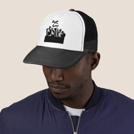 Ik heb problemen! trucker pet (In situ)