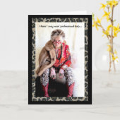 Ik heb professionele hulp nodig, humoristische kaa kaart (Gele Bloem)