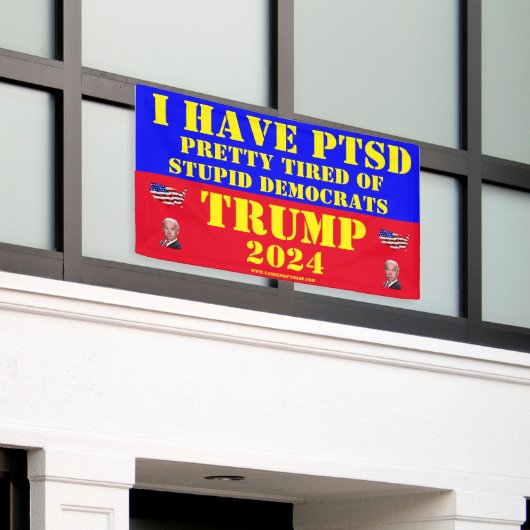 IK HEB PTSD SPANDOEK (Buitenkant Gebouw)
